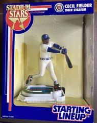CECIL FIELDER 1992 Starting Lineup MLB Stadium Stars Figure - TIGER STADIUM
